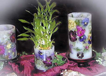 Planters, Baskets, Candles